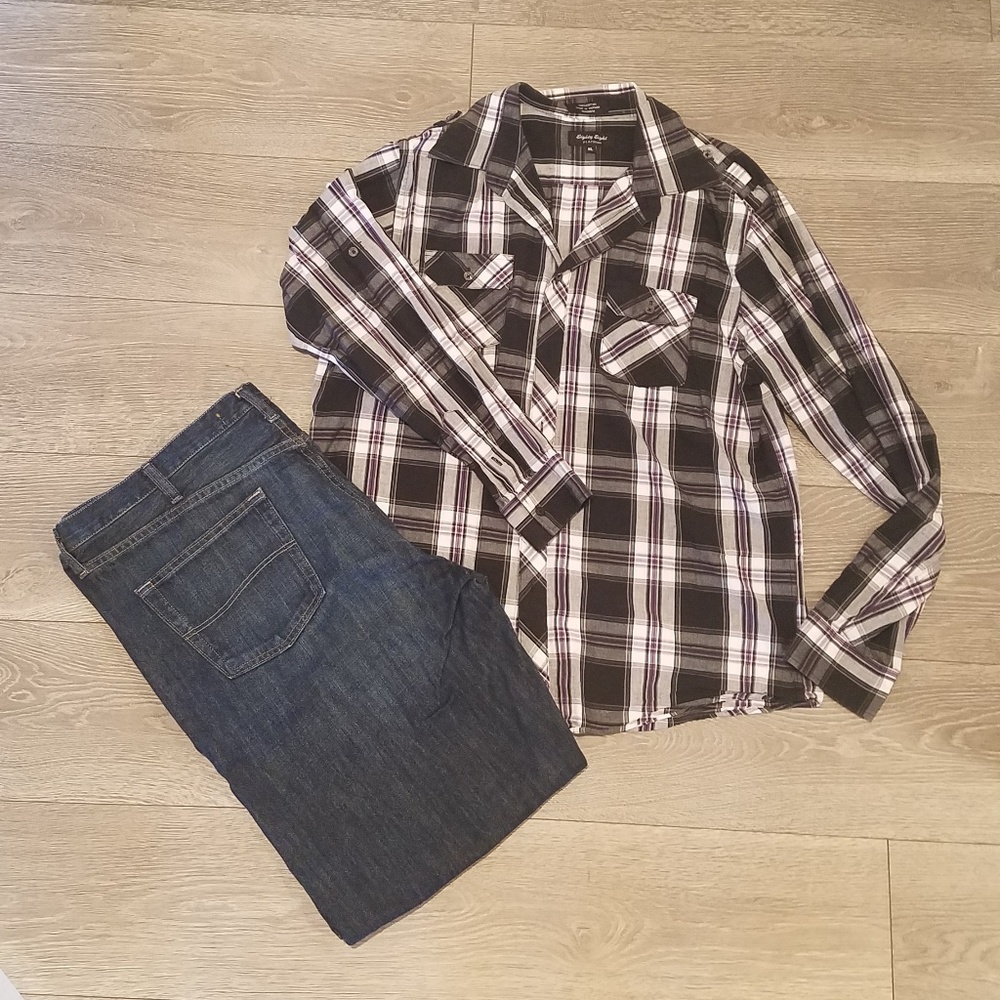 Mens button up shirt
